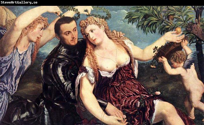 Paris Bordone Allegory with Lovers